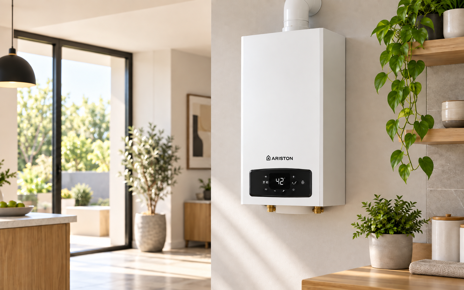 Illustrazione Ariston HS Premium 24 kW fornita da EcoClima