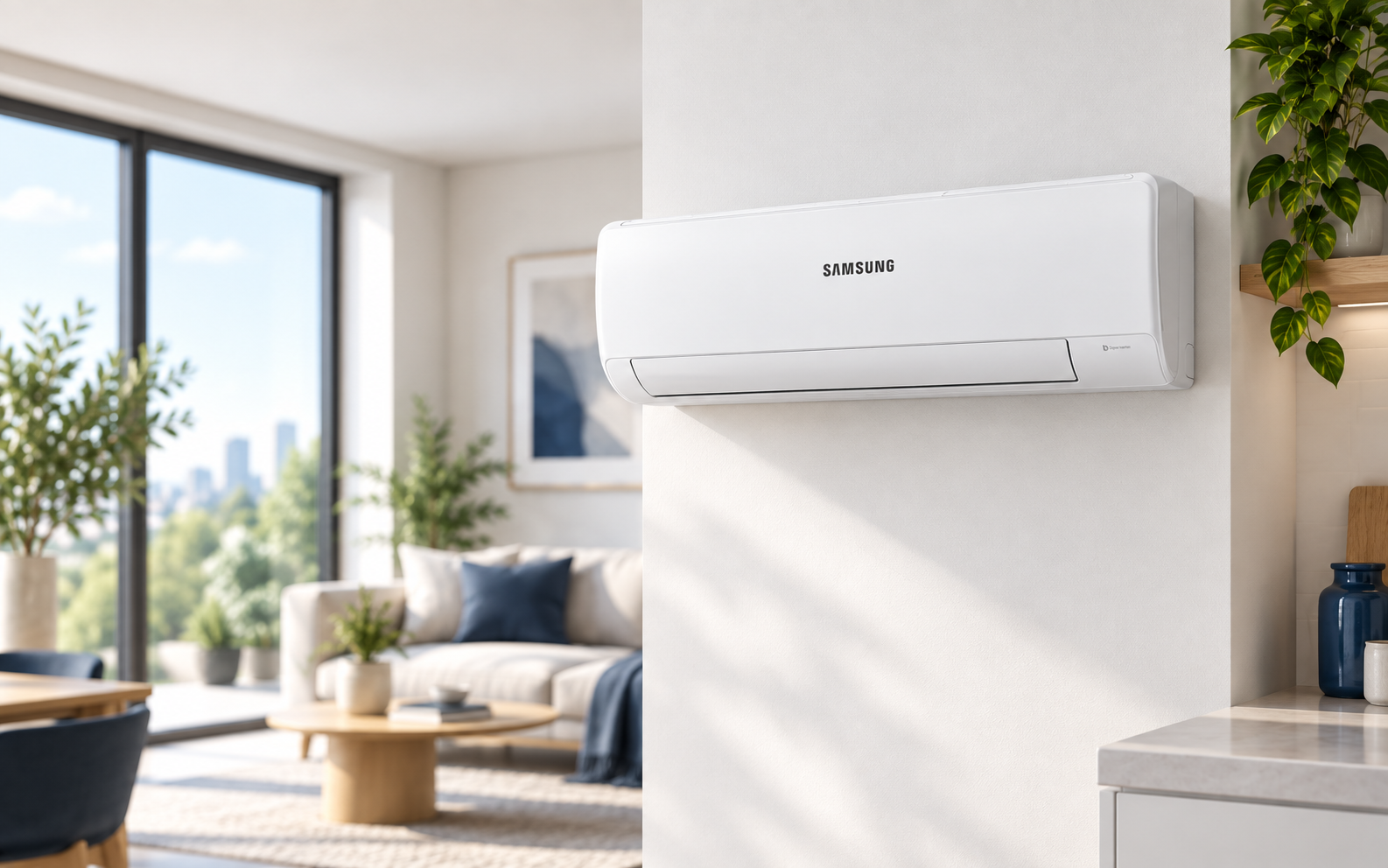 Illustrazione Samsung AR35 9000 BTU fornita da EcoClima